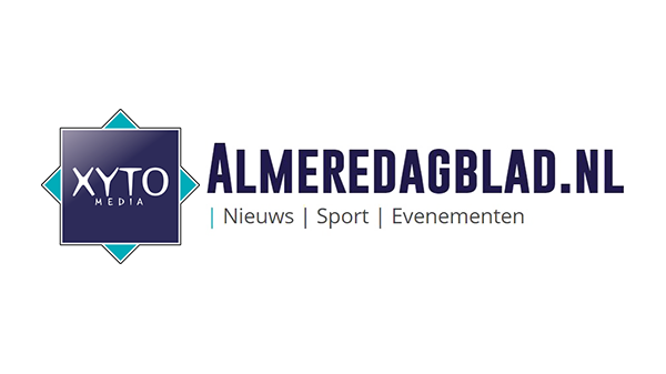 Logo krant Almere - Almere Dagblad op een transparante achtergrond - 600 * 337 pixels 